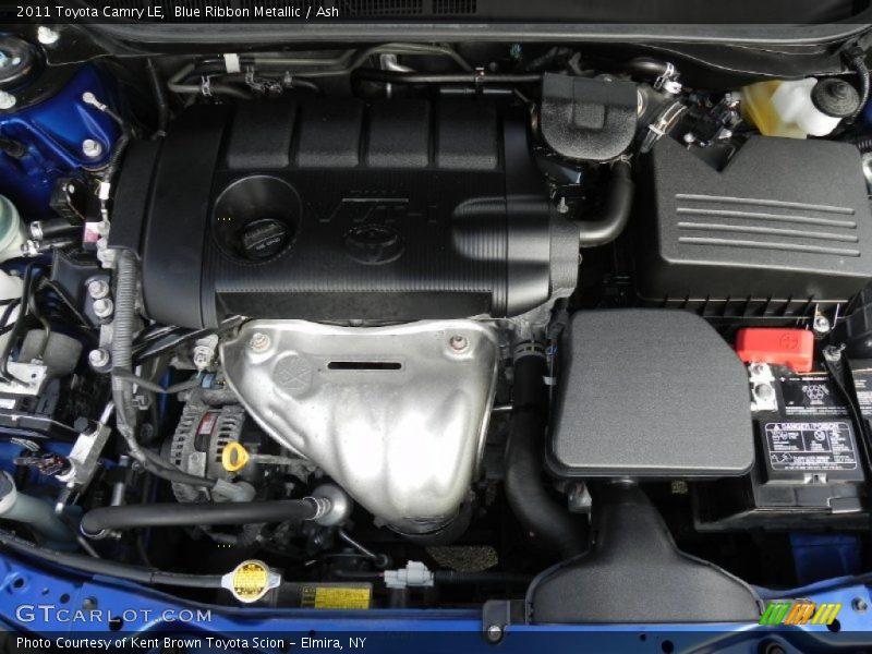 Blue Ribbon Metallic / Ash 2011 Toyota Camry LE