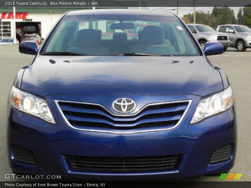 Blue Ribbon Metallic / Ash 2011 Toyota Camry LE