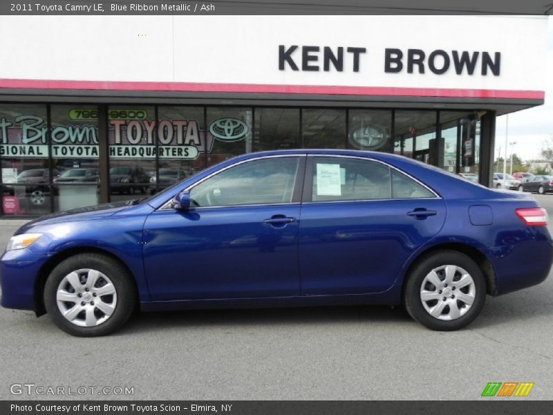 Blue Ribbon Metallic / Ash 2011 Toyota Camry LE