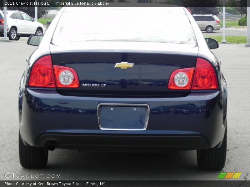 Imperial Blue Metallic / Ebony 2011 Chevrolet Malibu LT