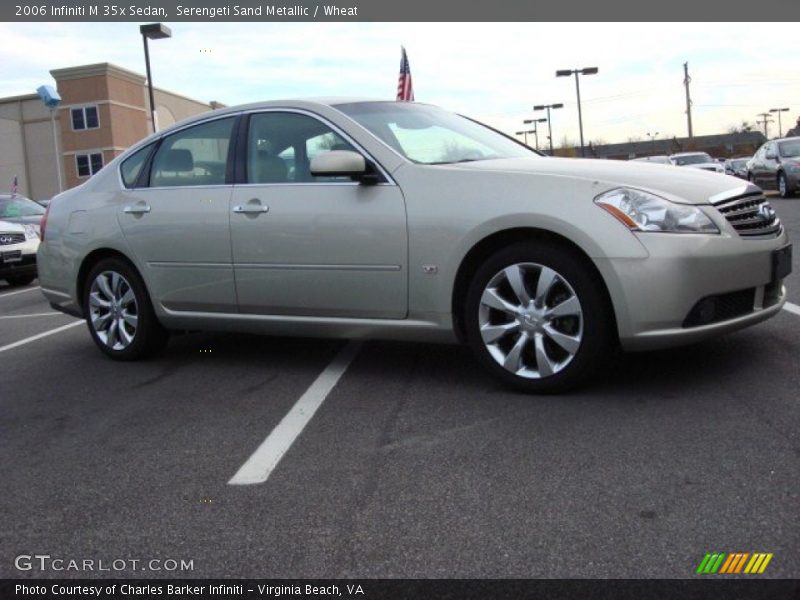 Serengeti Sand Metallic / Wheat 2006 Infiniti M 35x Sedan