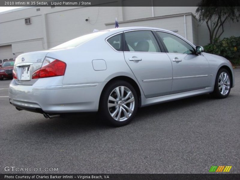 Liquid Platinum / Stone 2010 Infiniti M 35 Sedan