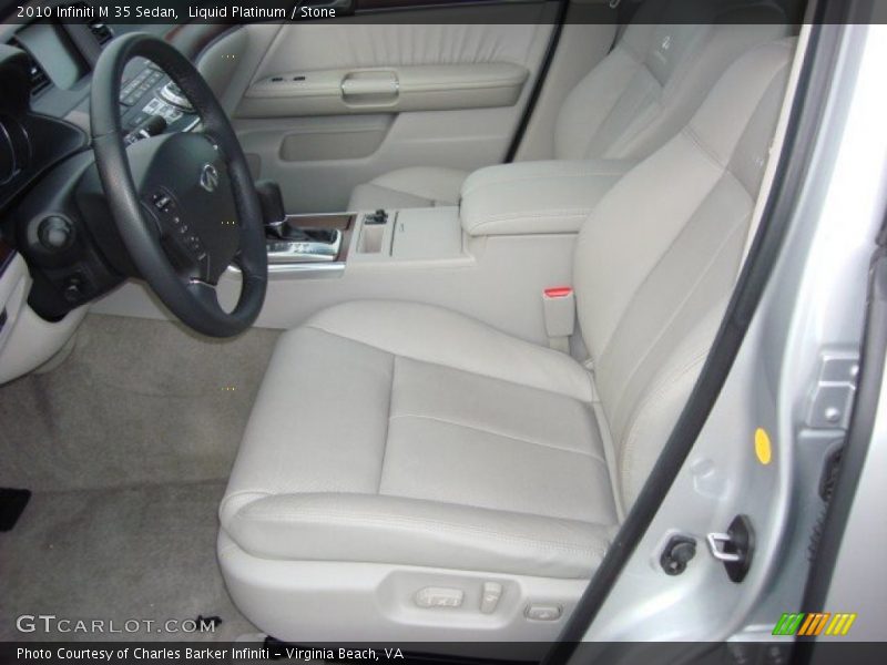 Liquid Platinum / Stone 2010 Infiniti M 35 Sedan