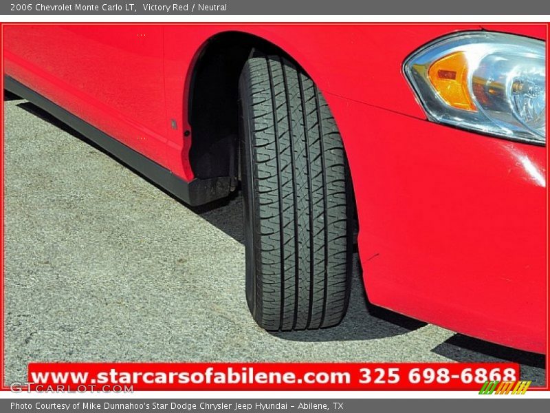 Victory Red / Neutral 2006 Chevrolet Monte Carlo LT