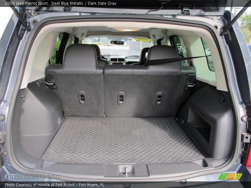 Steel Blue Metallic / Dark Slate Gray 2008 Jeep Patriot Sport