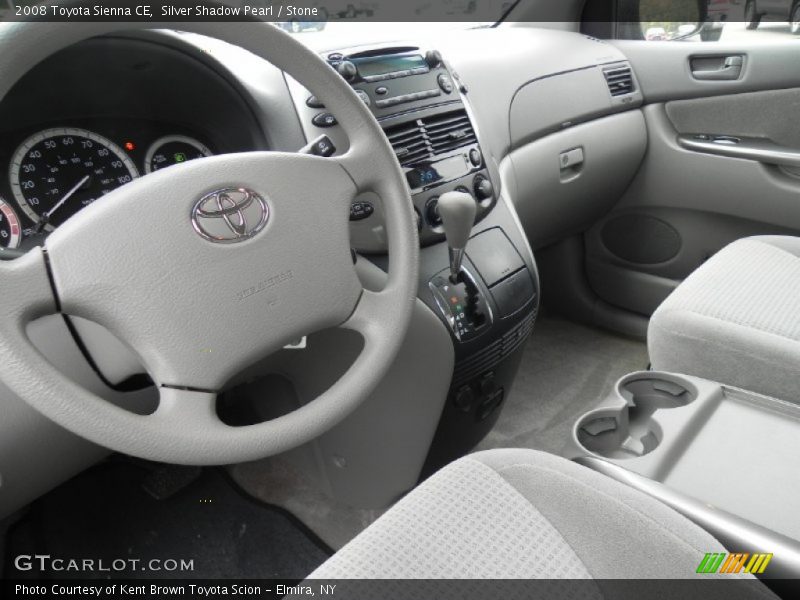 Silver Shadow Pearl / Stone 2008 Toyota Sienna CE