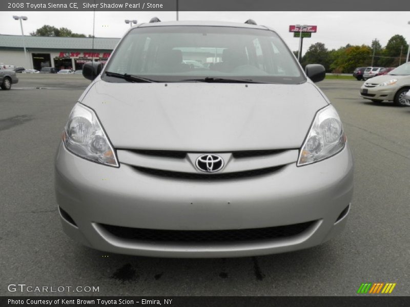 Silver Shadow Pearl / Stone 2008 Toyota Sienna CE