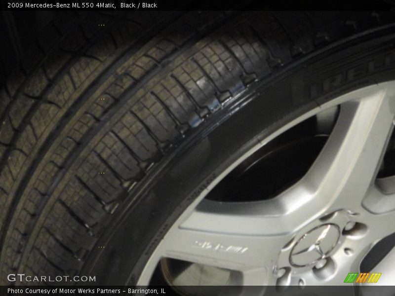 Black / Black 2009 Mercedes-Benz ML 550 4Matic
