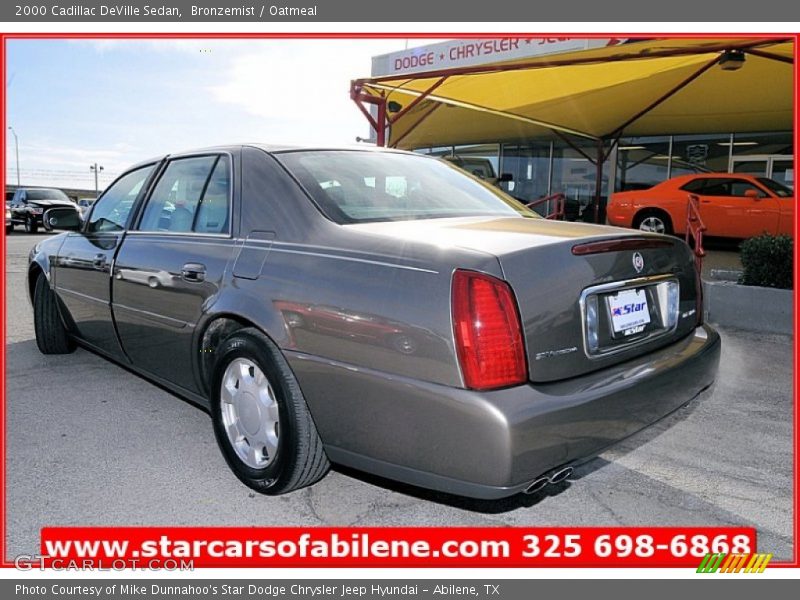 Bronzemist / Oatmeal 2000 Cadillac DeVille Sedan