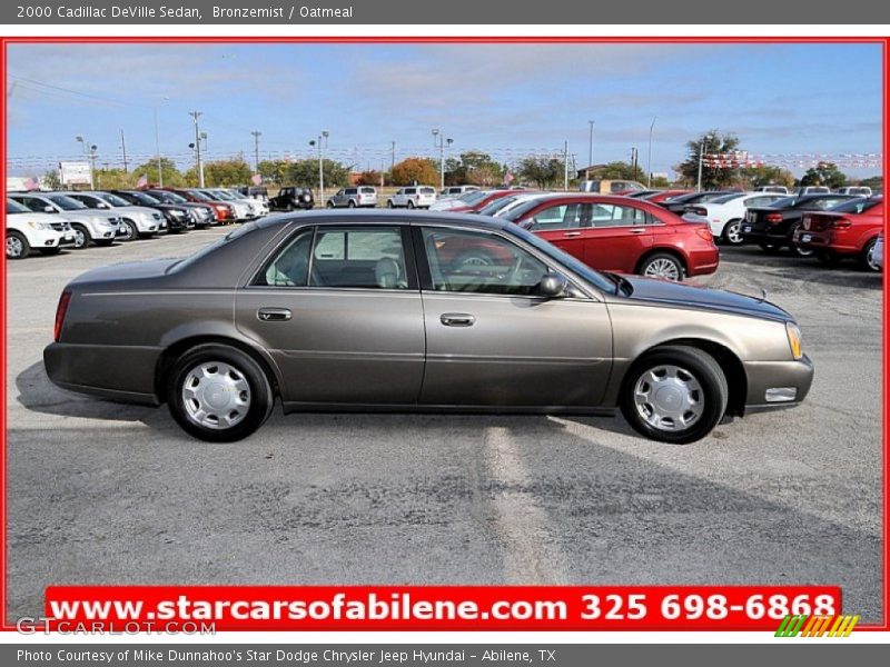Bronzemist / Oatmeal 2000 Cadillac DeVille Sedan