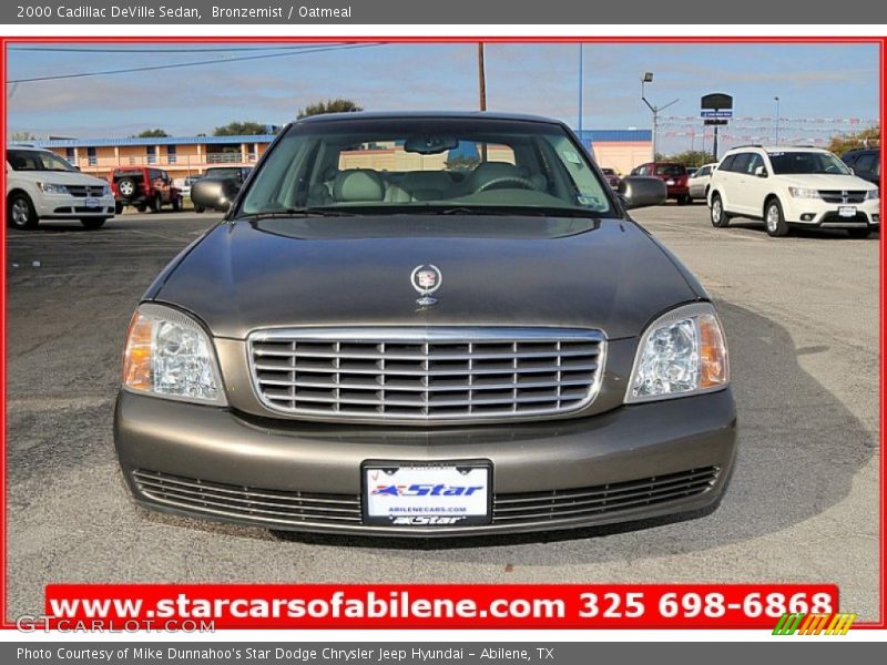 Bronzemist / Oatmeal 2000 Cadillac DeVille Sedan