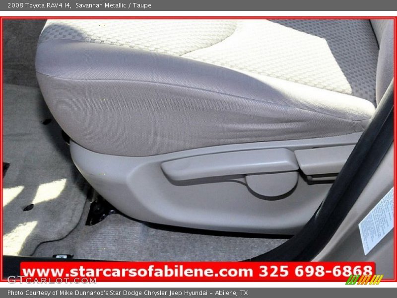 Savannah Metallic / Taupe 2008 Toyota RAV4 I4