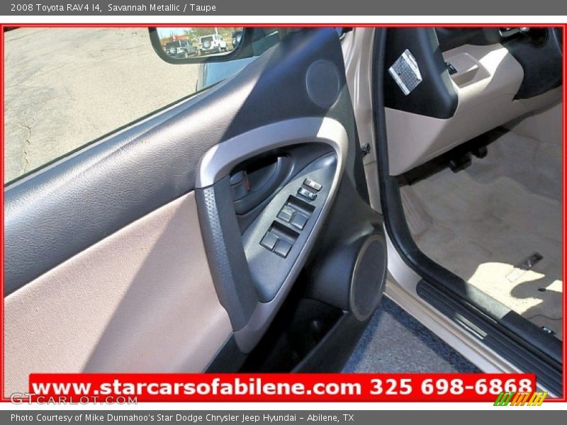 Savannah Metallic / Taupe 2008 Toyota RAV4 I4