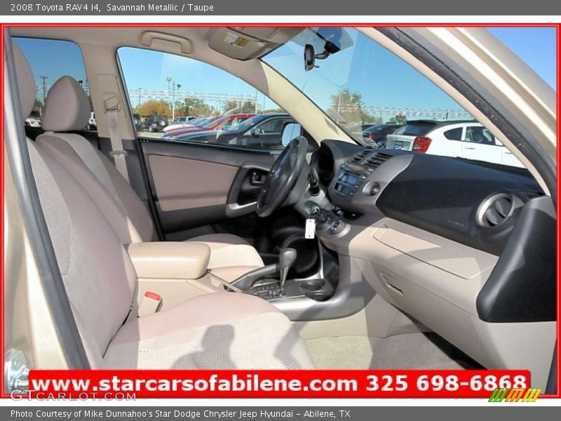 Savannah Metallic / Taupe 2008 Toyota RAV4 I4