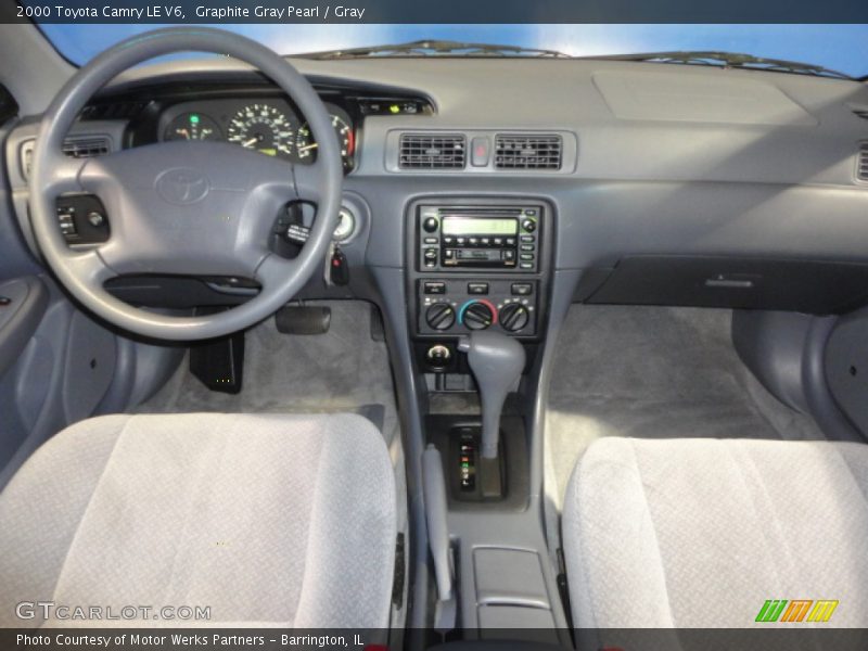 Graphite Gray Pearl / Gray 2000 Toyota Camry LE V6