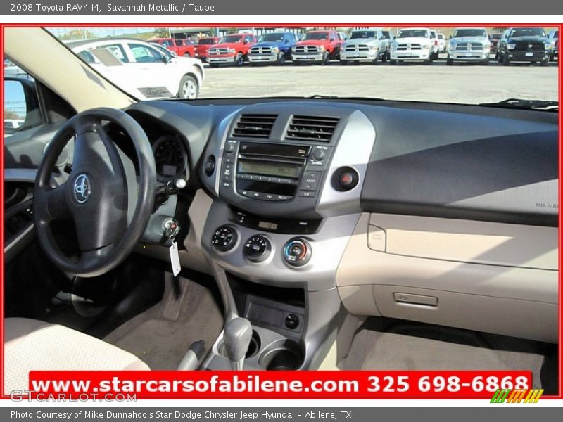 Savannah Metallic / Taupe 2008 Toyota RAV4 I4