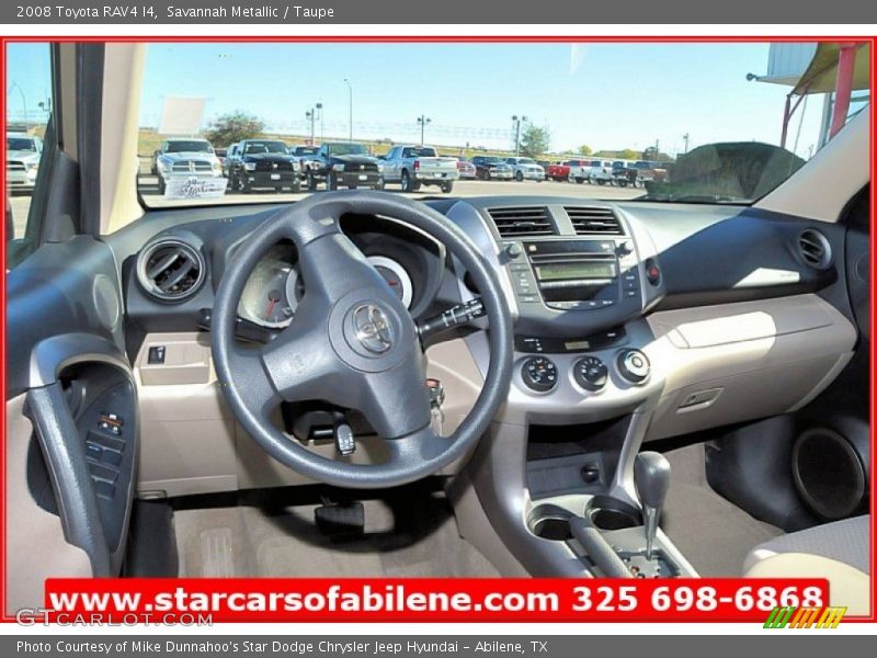 Savannah Metallic / Taupe 2008 Toyota RAV4 I4