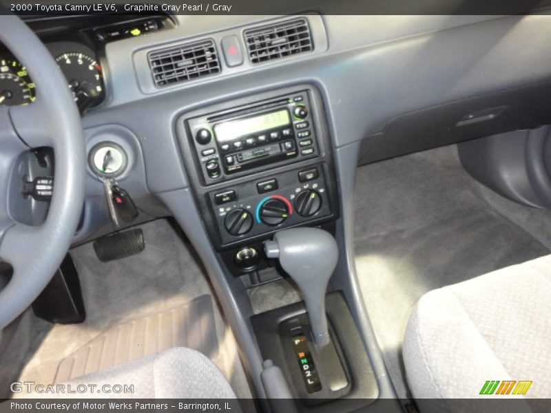 Graphite Gray Pearl / Gray 2000 Toyota Camry LE V6