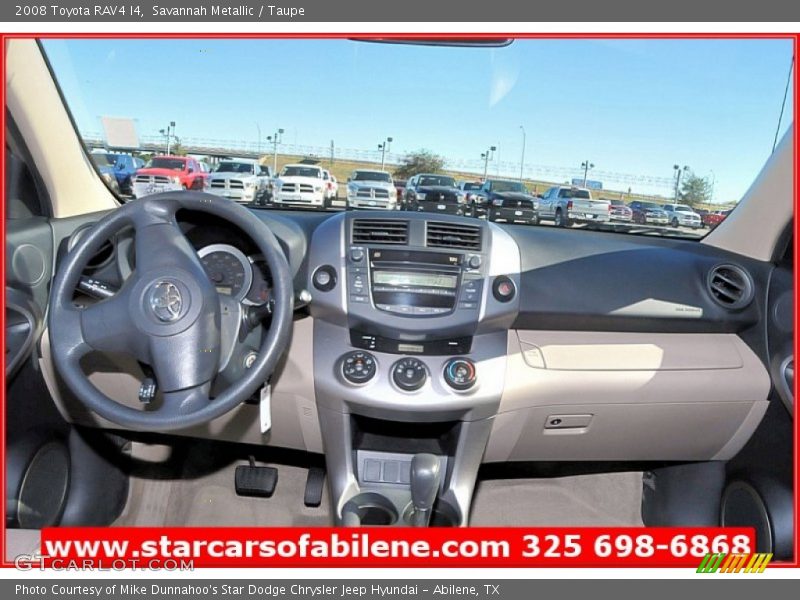 Savannah Metallic / Taupe 2008 Toyota RAV4 I4