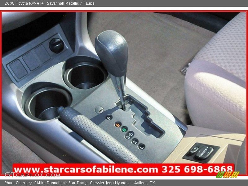 Savannah Metallic / Taupe 2008 Toyota RAV4 I4
