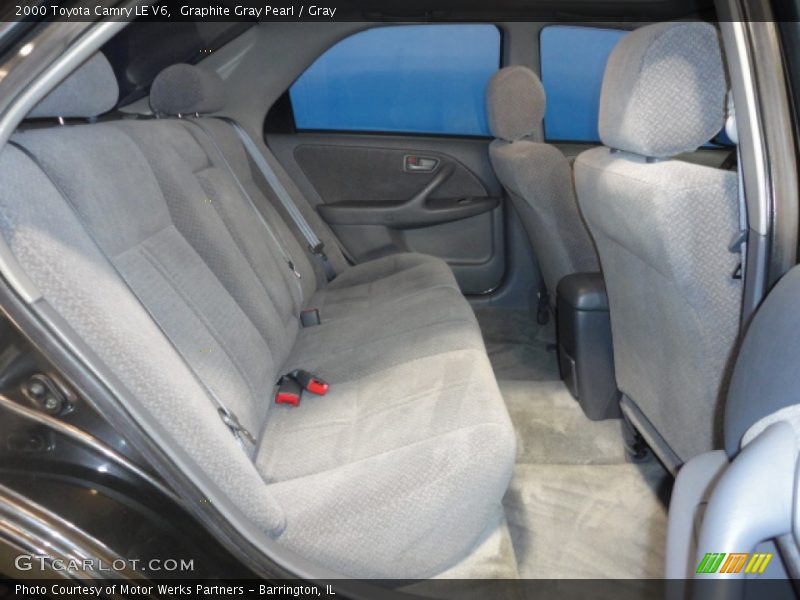 Graphite Gray Pearl / Gray 2000 Toyota Camry LE V6