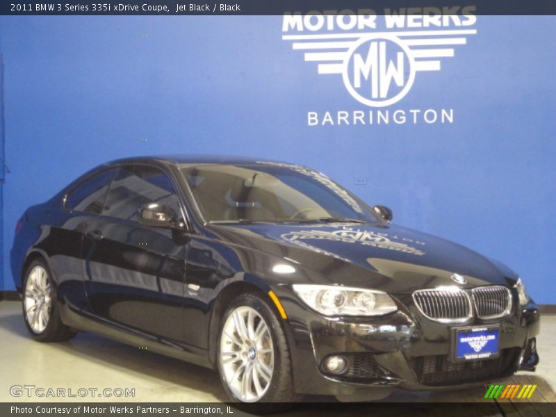 Jet Black / Black 2011 BMW 3 Series 335i xDrive Coupe