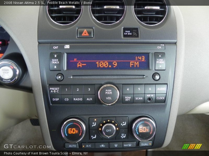 Pebble Beach Metallic / Blond 2008 Nissan Altima 2.5 SL