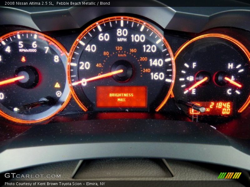 Pebble Beach Metallic / Blond 2008 Nissan Altima 2.5 SL