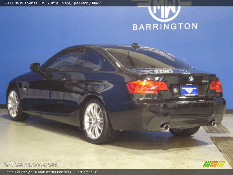 Jet Black / Black 2011 BMW 3 Series 335i xDrive Coupe