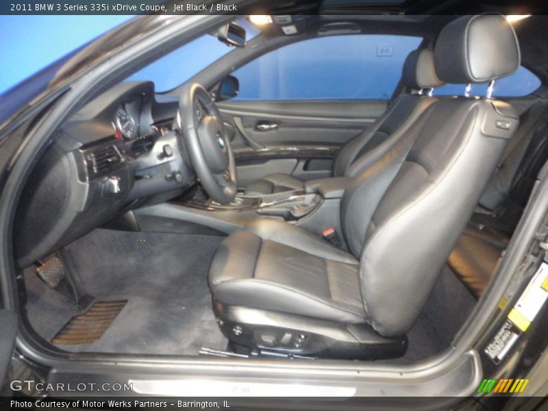  2011 3 Series 335i xDrive Coupe Black Interior