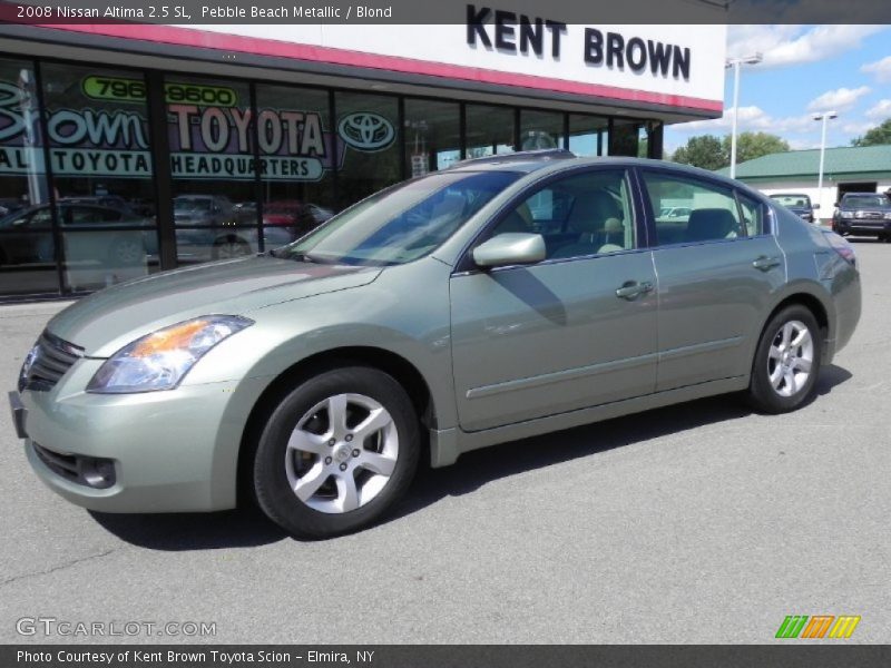 Pebble Beach Metallic / Blond 2008 Nissan Altima 2.5 SL