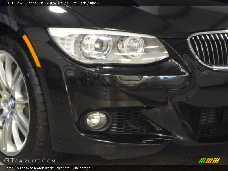 Jet Black / Black 2011 BMW 3 Series 335i xDrive Coupe