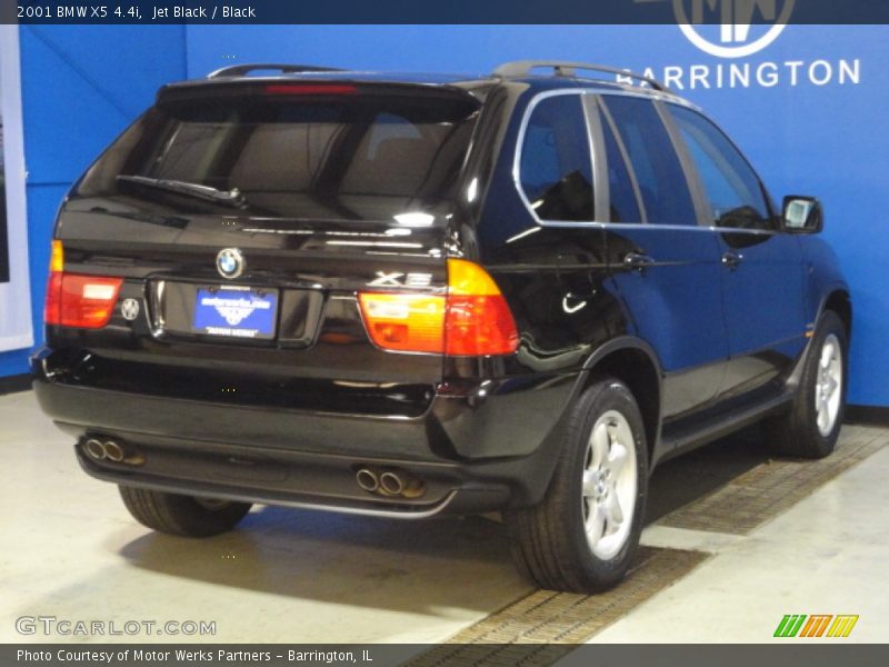 Jet Black / Black 2001 BMW X5 4.4i