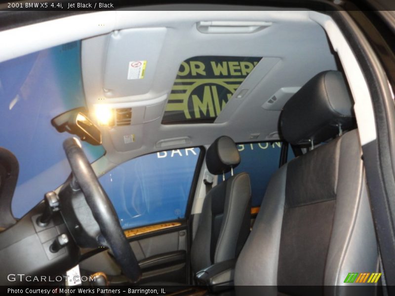 Jet Black / Black 2001 BMW X5 4.4i