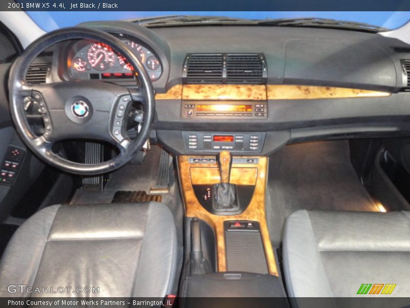 Jet Black / Black 2001 BMW X5 4.4i
