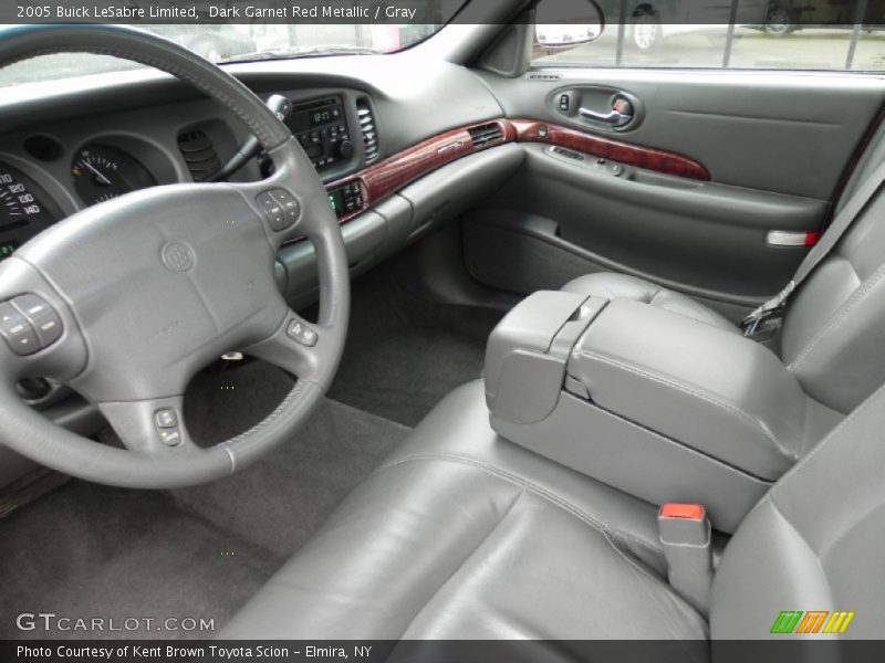 Dark Garnet Red Metallic / Gray 2005 Buick LeSabre Limited
