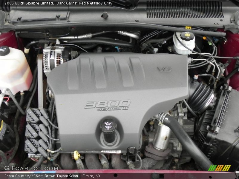 Dark Garnet Red Metallic / Gray 2005 Buick LeSabre Limited