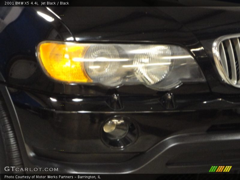 Jet Black / Black 2001 BMW X5 4.4i