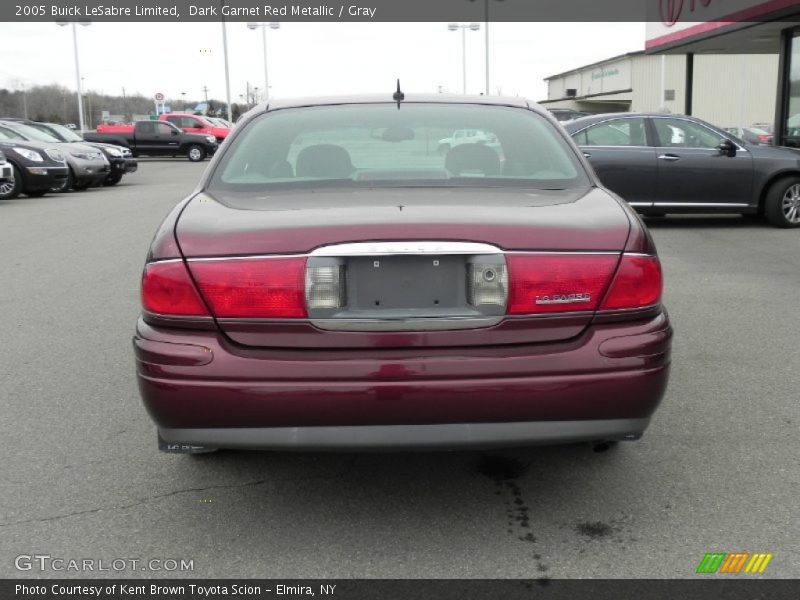 Dark Garnet Red Metallic / Gray 2005 Buick LeSabre Limited