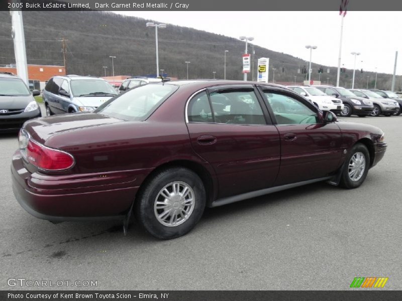 Dark Garnet Red Metallic / Gray 2005 Buick LeSabre Limited