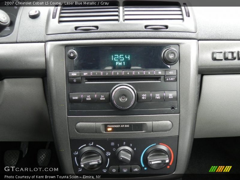 Laser Blue Metallic / Gray 2007 Chevrolet Cobalt LS Coupe