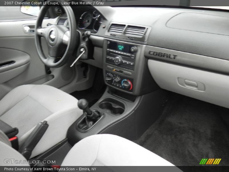 Laser Blue Metallic / Gray 2007 Chevrolet Cobalt LS Coupe