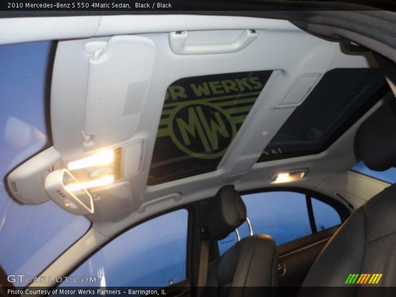 Black / Black 2010 Mercedes-Benz S 550 4Matic Sedan