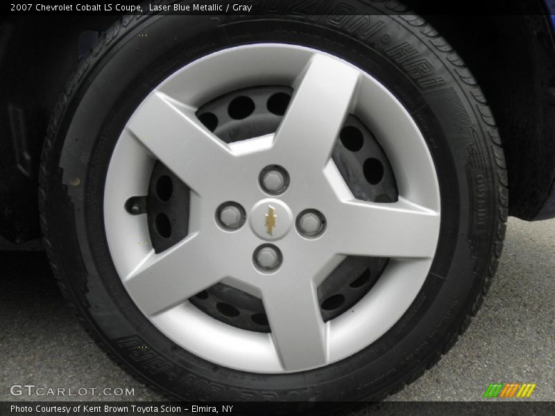 Laser Blue Metallic / Gray 2007 Chevrolet Cobalt LS Coupe