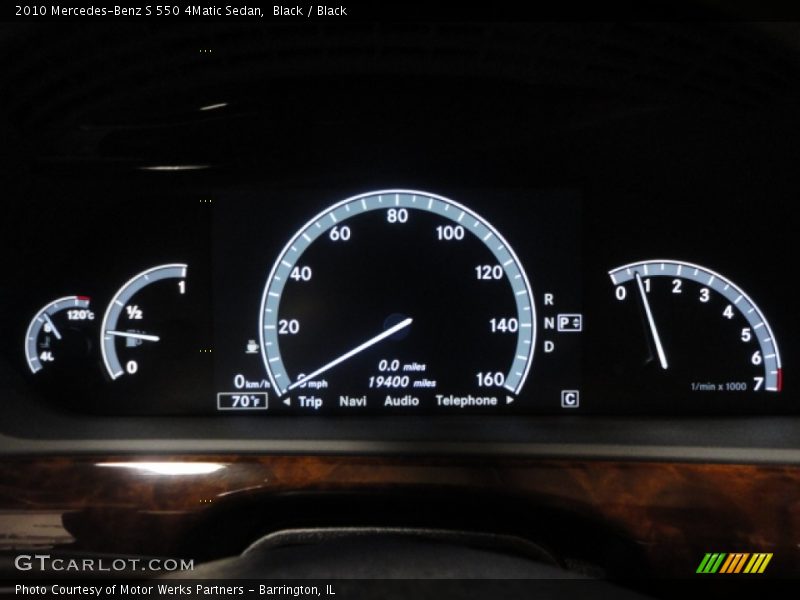 Black / Black 2010 Mercedes-Benz S 550 4Matic Sedan