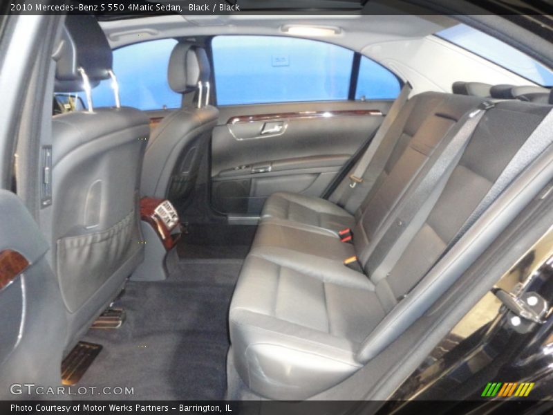 Black / Black 2010 Mercedes-Benz S 550 4Matic Sedan