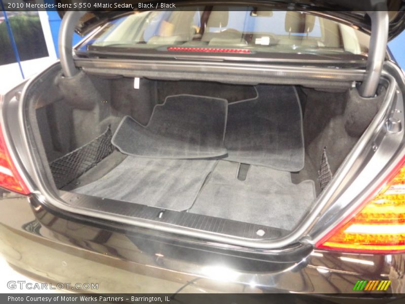 Black / Black 2010 Mercedes-Benz S 550 4Matic Sedan