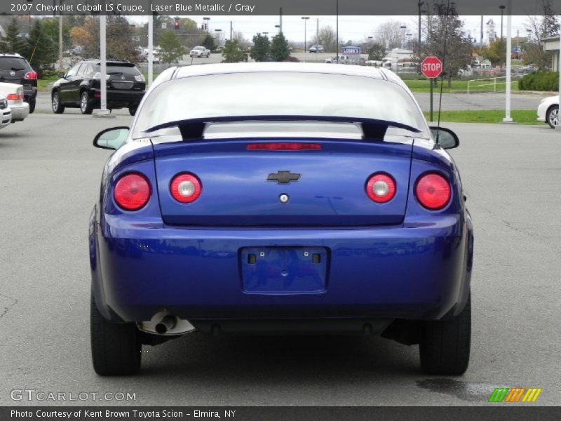 Laser Blue Metallic / Gray 2007 Chevrolet Cobalt LS Coupe