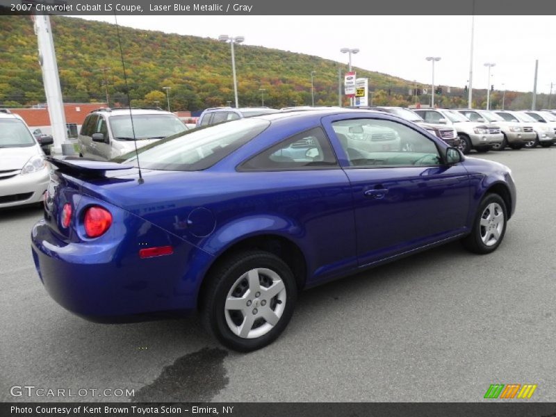 Laser Blue Metallic / Gray 2007 Chevrolet Cobalt LS Coupe