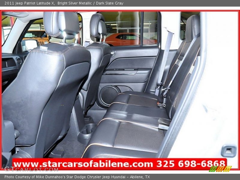 Bright Silver Metallic / Dark Slate Gray 2011 Jeep Patriot Latitude X